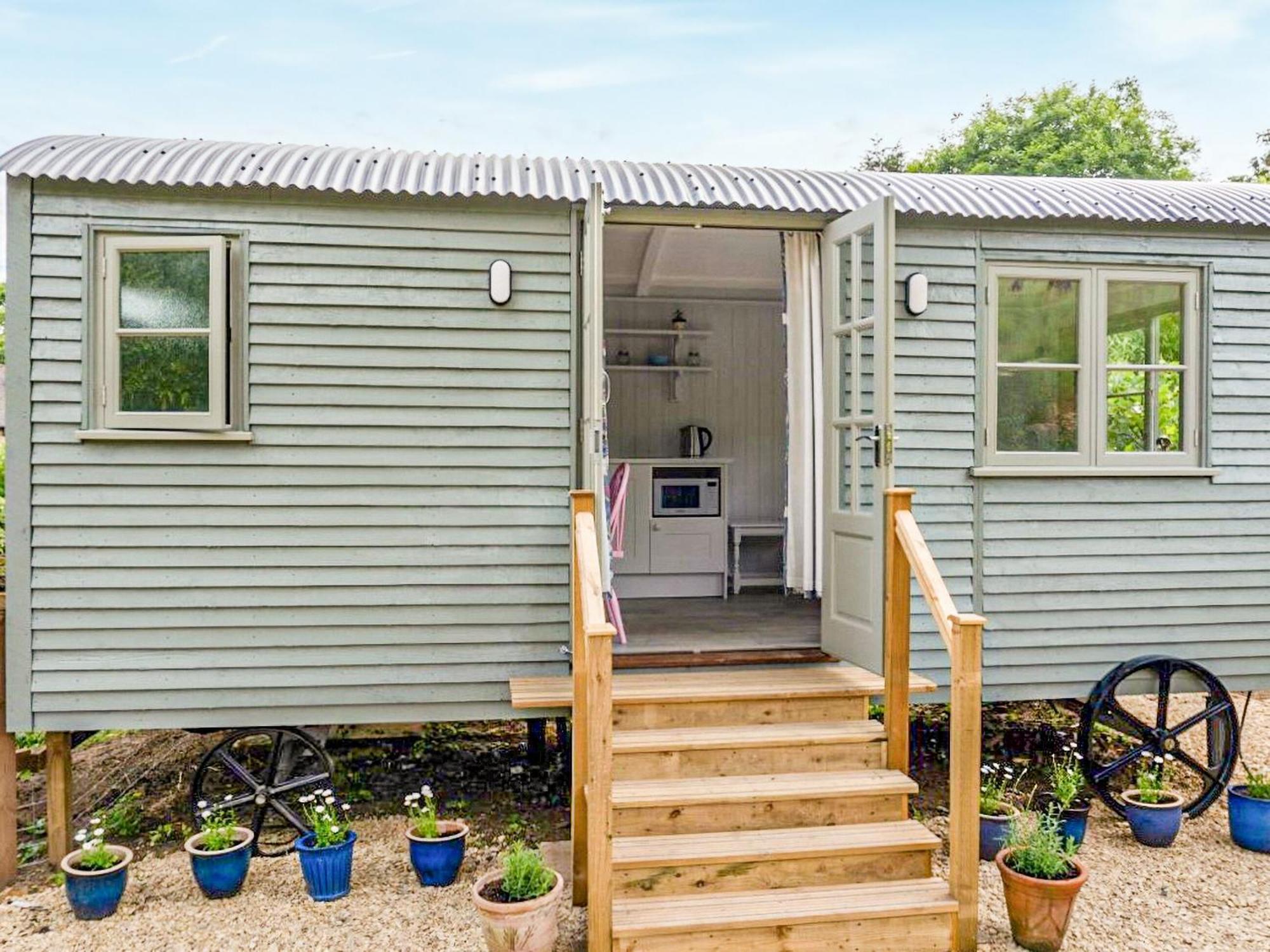 Fig Tree Shepherds Hut Bridport Exteriör bild