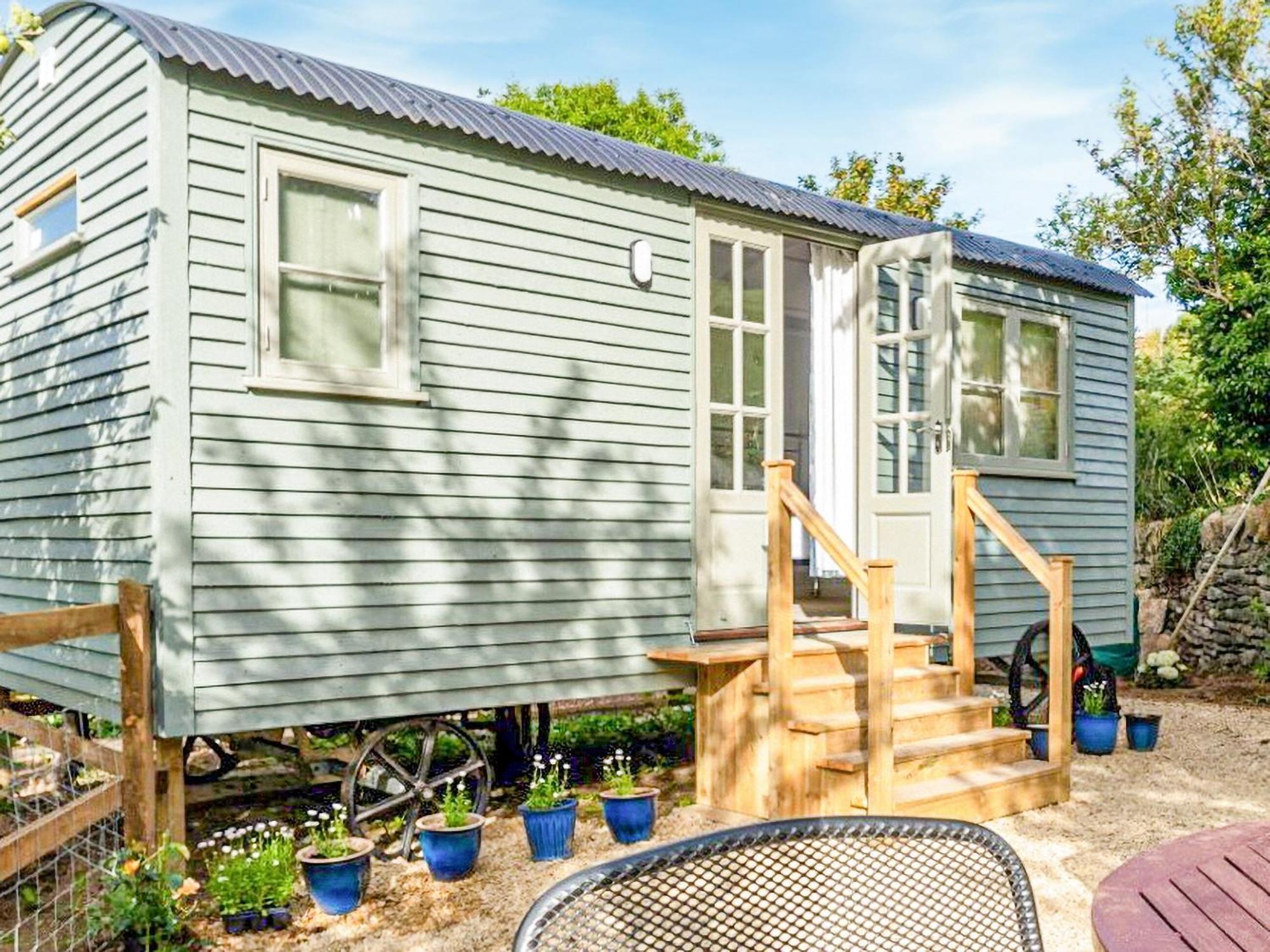 Fig Tree Shepherds Hut Bridport Exteriör bild